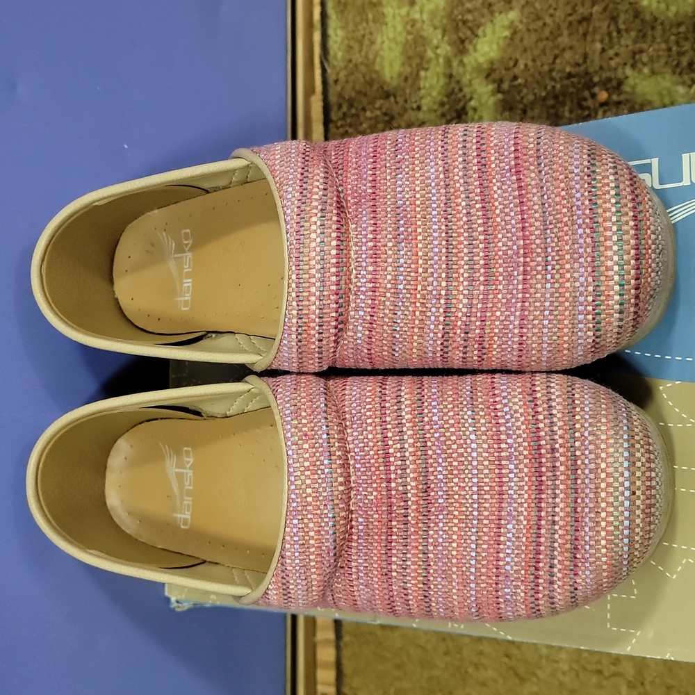 Dansko Canvas pro Textured Red size37